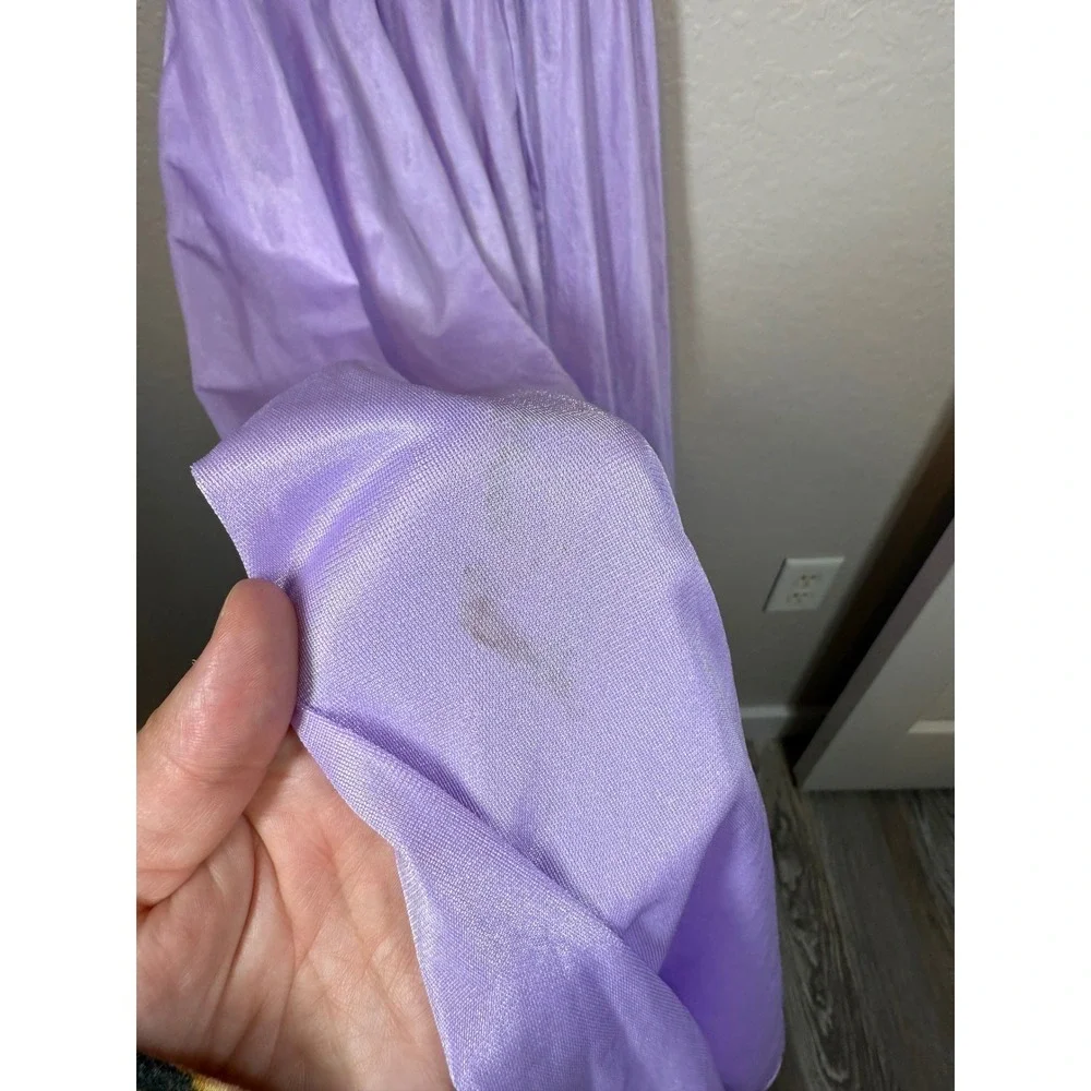 Erica Loren New York Lavender Slip Dress Medium - Picture 6 of 6